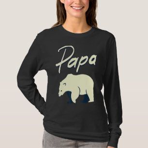 Papa Bear Dad Father Daddy Grandpa Mens T-Shirt