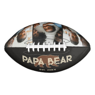 Papa Bear Father Year Established 3 Photo Football