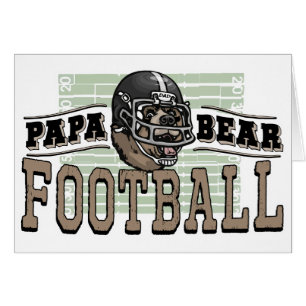 Papa Bear Football by Mudge Studios