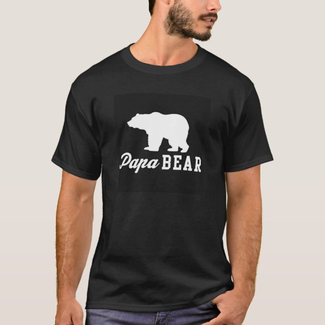 Papa Bear graphic tee (Front)