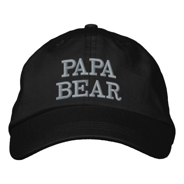Papa Bear Hat | Father day gift (Front)