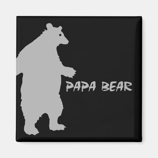 Papa Bear Magnet (Front)