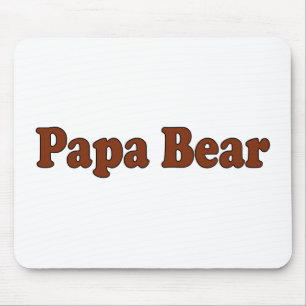 Papa Bear Mouse Pad
