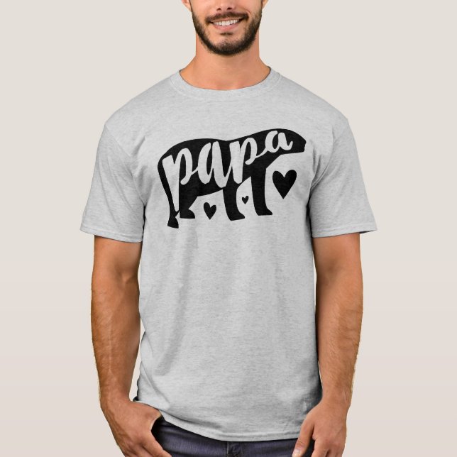 Papa bear T-Shirt (Front)