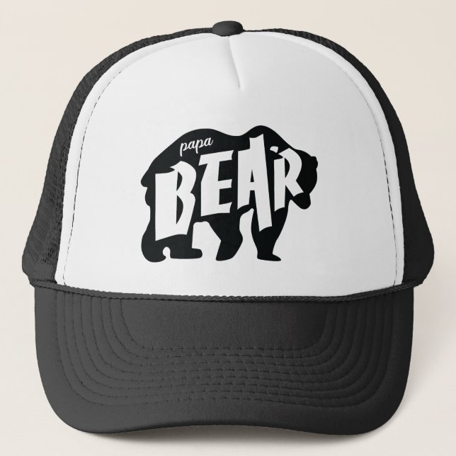 PAPA BEAR TRUCKER HAT (Front)