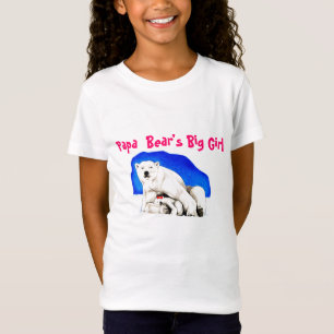Papa Bear's Big Girl T-Shirt