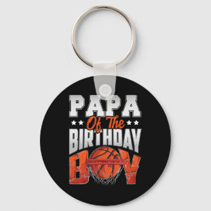 Papa Bysketbyll Birthday Boy Family Byller B-day P Key Ring