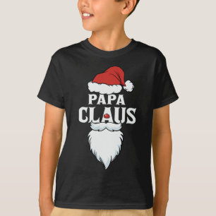 Papa Claus  Santa Christmas   T-Shirt