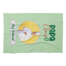 Papa Clause Chef Personalised Photo and Name Gift