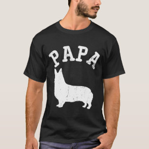 Papa Corgi For Dad T-Shirt
