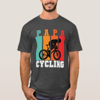 Papa Cycling Dad Bicycle Lover Cool Bicycling