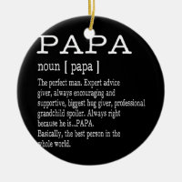 Papa Definition Grandpa Father's Day Men 