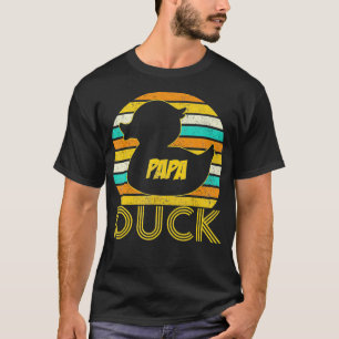 Papa Duck Rubber Duck Matching Family Cute  T-Shirt