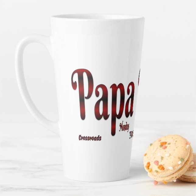 Papa Elegua Latte Mug (In Situ)