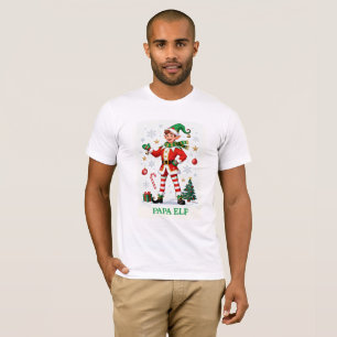 Papa Elf: Certified Holiday Legend T-Shirt