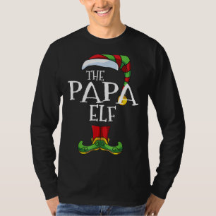 Papa Elf Family Matching Christmas Group T-Shirt