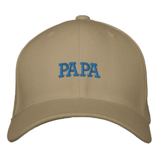 Papa Embroidered Hat