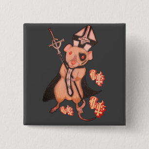 Papa Emerattus 2 15 Cm Square Badge