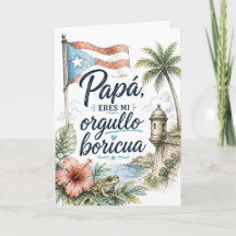 Papá Eres Mi Orgullo Boricua Father’s Day