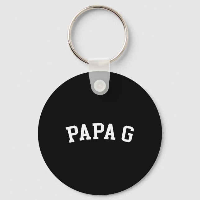 Papa G _1  Key Ring (Front)