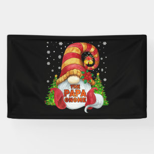 Papa Gnome Family Matching Christmas Pajama Banner