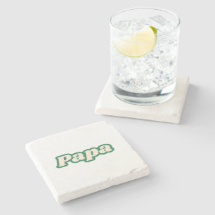 Papa Grandfather, Father Stone Coaster