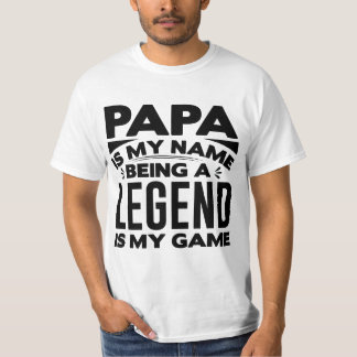 Papa Is My Name T-Shirt