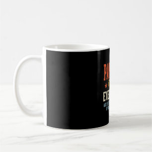 Papa-joe knows everything father's day retro coffee mug