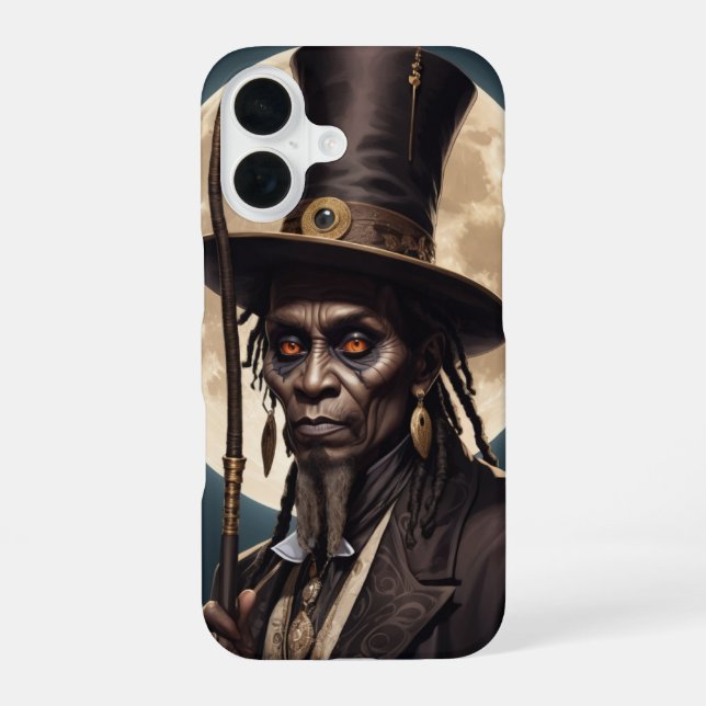 Papa Legba iPhone 16 Case (Back)