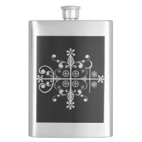 Papa Legba Voodoo Veve Libation Flask