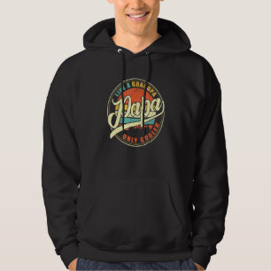Papa Like A Grandpa Only Cooler Papa Definition Fa Hoodie