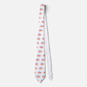 Papa Loves Me T-shirts and Gifts Tie