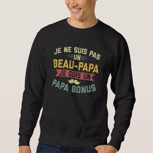 Papa Men's Son Father Sweatshirt (Front)