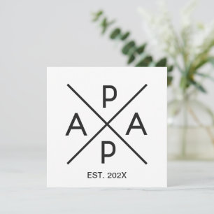 PAPA Monogram Design