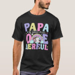 Papa of Miss Onederful Rainbow Unicorn 1st Birthda T-Shirt<br><div class="desc">Papa of Miss Onederful Rainbow Unicorn 1st Birthday Girl</div>