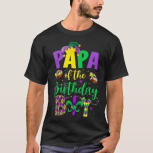 Papa Of The Birthday Boy Shirt Mardi Gras Daddy Pa