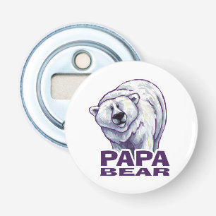 Papa Polar Bear Bottle Opener