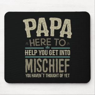 Papa S From Grandchildren For Men Fathers Day Papa Mouse Pad