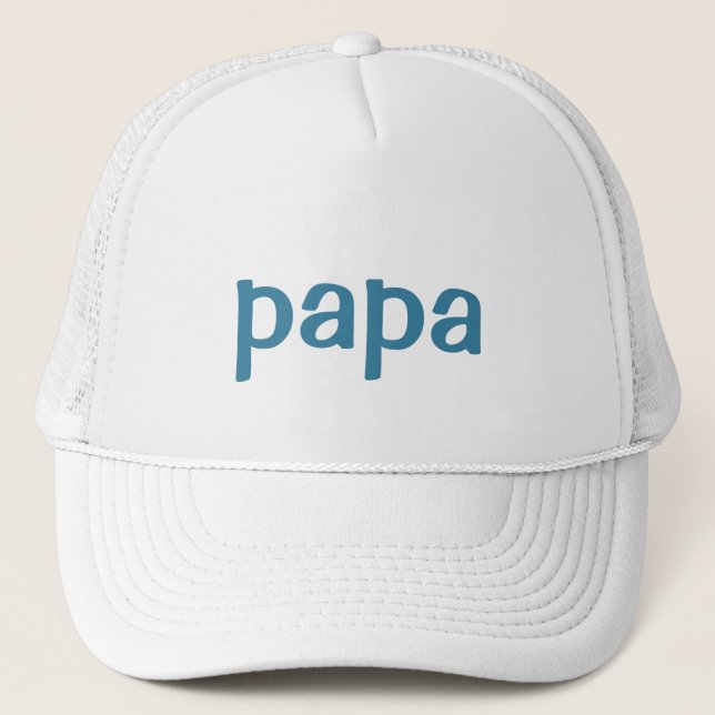papa trucker hat (Front)