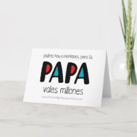 Papa vales millones
