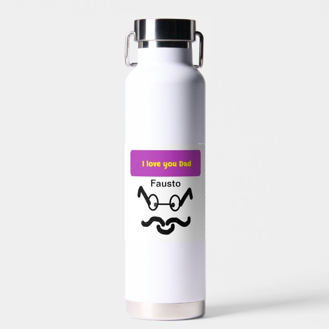 papa water bottle (Front)