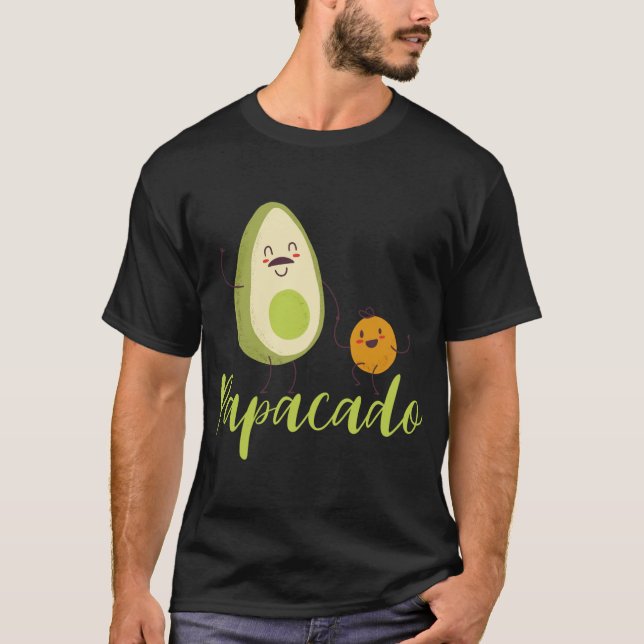 Papacado - Dad - To Be Future Parent Proud Daddy F T-Shirt (Front)
