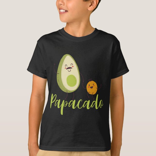 Papacado - Dad - To Be Future Parent Proud Daddy F T-Shirt (Front)