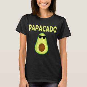 Papacado Funny Avocado Dad Father's Day Daddy Men T-Shirt
