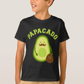 Papacado funny gift for new dad or daddy announcem T-Shirt