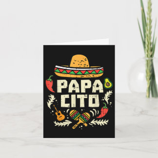 Papacito Family Cinco De Mayo Matchin Couple Mexic Card