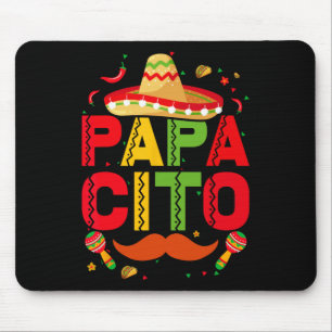 Papacito Family Cinco De Mayo Matchin Couple Mexic Mouse Pad