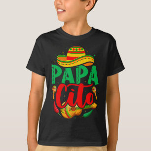 Papacito Mamacita Cinco De Mayo Funny Couple Match T-Shirt