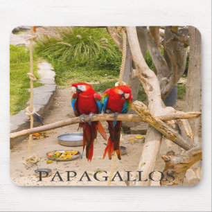 PAPAGALLOS MOUSE PAD