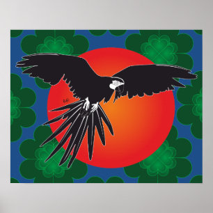 Papagei Ara Poster